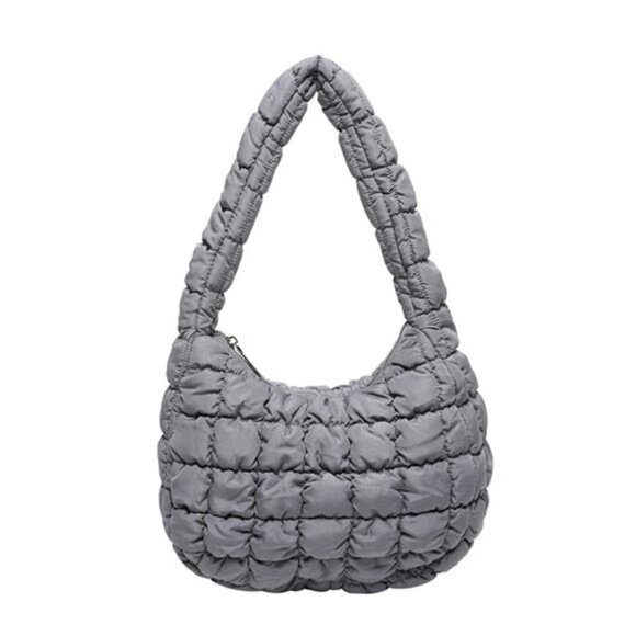 Quilted Ruched Shoulder Bag - Picture 11 of 16